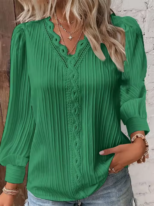 Adina- Elegant long sleeve blouse